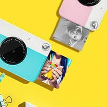 KODAK Printomatic Full-Color Instant Print Digital Camera - Colorful Photos On Zink 2x3" Sticky-Back Photo Paper - 5MP, Portable, Creative Fun Gift for Birthday, Christmas, Holiday - Blue - Blue - Camera thumbnail 9