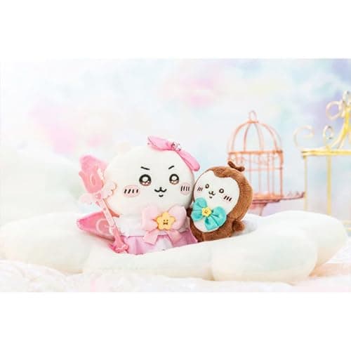 Chikawa Plush Keychain for Backpack, Kawaii Usagi Plush Keychain Accessories Purse Charm Pendant Gift for Women (Kani) thumbnail 6