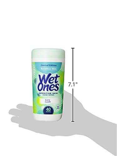 Wet Ones Hand and Face Wipes, Sensitive Skin Wipes | Unscented Wipes, Hand and Face Wipes Sensitive Skin, Wet Ones Sensitive Skin Wipes, 40 ct. Canister thumbnail 11
