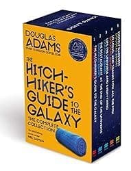 Hitchhiker's Guide to the Galaxy Trilogy Collection 5 Books Set by Douglas Adams thumbnail 2