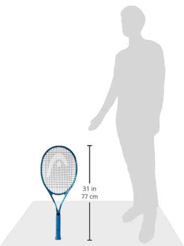 Head Metallix Attitude Elite Blue Tennis Racket - Pre-Strung Adult Tennis Racquet Lightweight - Midplus Headsize for Blend of Power and Control thumbnail 8