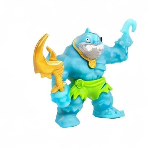 Heroes of Goo Jit Zu Cursed Goo Sea | Super Oozy, Goo Filled Toy Thrash Action Figure Hero Pack | with Color Changing Face That Reveals His Curse | Stretch Him 3 Times His Size thumbnail 9