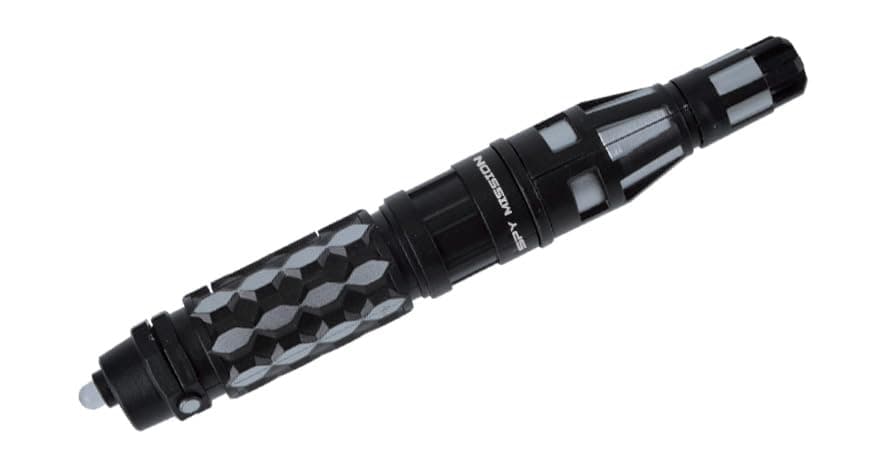 LEXiBOOK - Spy Mission, Spy Pen with Invisible Ink to Write Secret Messages, UV decoding Lights and Secret Compartment, Black, RPSPY02 thumbnail 3