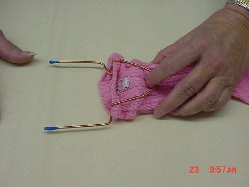 Set of 2 Sock Easy Embroidery Machine Hooping Hoop Aid / Hoops - Easy Hoop for Socks thumbnail 2