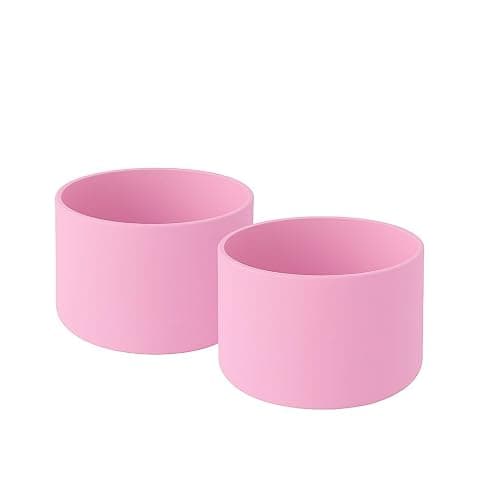 Jaxabby Products 2-Pack Silicone Tumbler Boots for 2.90–2.95 in Bases | Fits select Stanley Quencher, Owala 40 oz, YETI Rambler, ThermoFlask and Contigo tumblers; includes 2 silicone boots. - Image 1