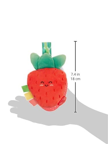 Melissa & Doug Multi-Sensory Peek-a-Boo Berry Take-Along Clip-On Infant Travel Toy Stroller Toy for Baby Newborn to 12m+ thumbnail 3