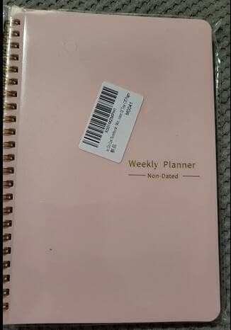 Moseem Weekly Planner Notebook, Undated A5 Planner Notebook Daily Planner to Do List Diary,Weekly Goals Planner with Habit Tracker 52 Weeks Planning for College Work ADHD Planner(Pink) thumbnail 9