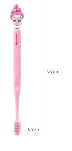 1 Count Cute Figure Toothbrush (Pink) thumbnail 7
