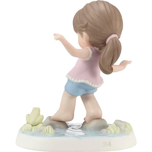 Precious Moments 213015 Make Every Step Count Brunette Bisque Porcelain Figurine thumbnail 4