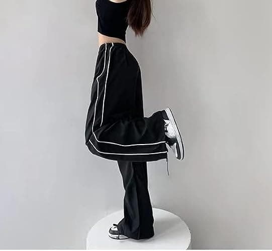 XPONNI Women's Baggy Y2K Parachute Pants thumbnail 6