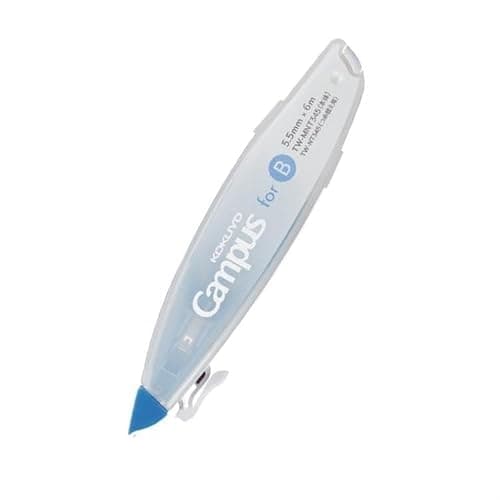 KOKUYO Correction Tape White Out, 5.5 mm Wide for B 6mm Campus Ruled Notebook, 19.7 ft (6 m) long, Blue, Japan Import (TW-MNT345) - Blue (5.5mm) thumbnail 2