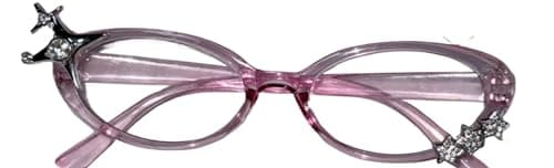 Xiulaiyi Gyaru Accessories Y2k Fake Glasses Cutecore Kawaii Stuff 2000s Vintage Harajuku Sunglasses Whimsy Twee - Image 1