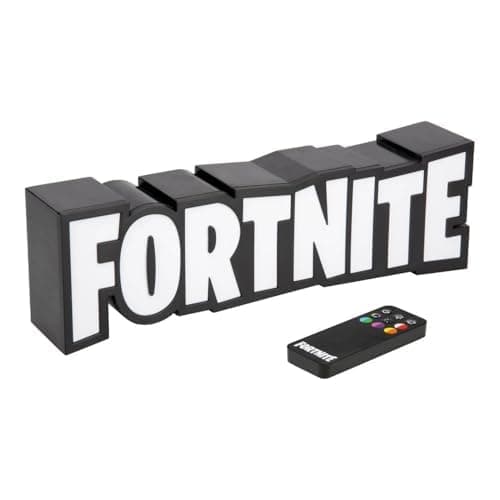 Paladone Fortnite RGB Colour-Changing Logo Light – Officially Licensed Gaming Lamp with Remote Control, Wall or Desk Display, USB Powered Décor for Gamers thumbnail 6
