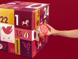 mymuesli Müsli Adventskalender 2025-24x verschiedene Bio-Müslis im 2go-Portionsbecher - Für das gesunde Frühstück in Bio-Qualität & ohne Palmöl - Geschenk für Frauen, Männer und Familien thumbnail 3