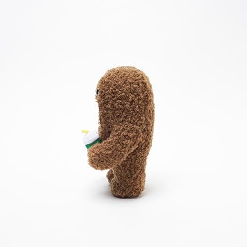 LICENSE 2 PLAY Domo Kun 6.5-Inch Plush – Bubble Tea Edition with Fabric Boba Cup & Straw - Super-Soft Collectible Toy for Kids, Kidults & Nostalgic Fans thumbnail 4
