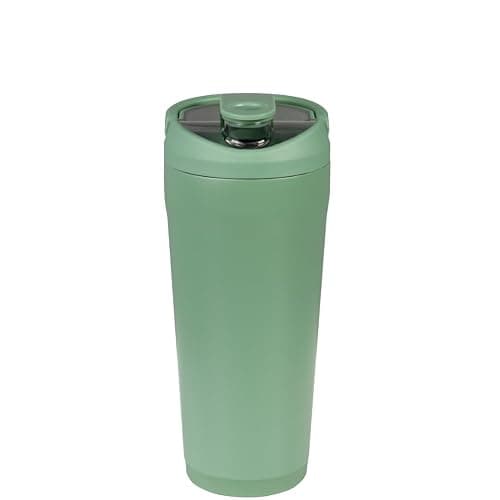 HydroJug 24 oz New Stainless Steel Shaker – Insulated, Leakproof, BPA-Free with Silent Mixing Grate – No Clumps, No Noise – Premium Shaker for Fitness, Sports & Everyday Use, Sage thumbnail 3