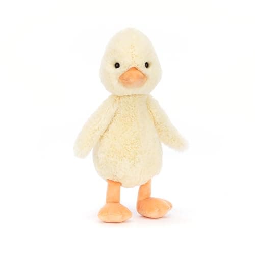 Jellycat Bashful Duckling Stuffed Animal, Medium 12” - Duck & Duckling Plush Toy - Classic Children's Gift thumbnail 6