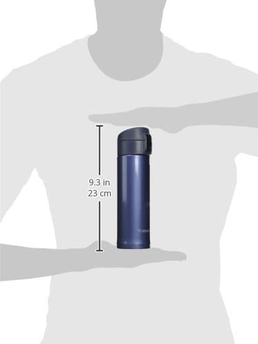 Zojirushi Stainless Steel Mug, 16oz, Smoky Blue thumbnail 3