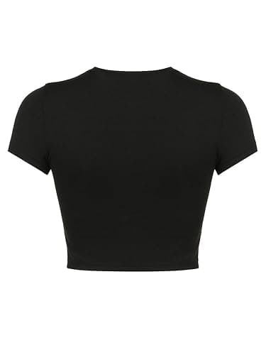 Woxlica I Heart Top y2k Graphic Baby Tees Summer Crop Top for Women thumbnail 4