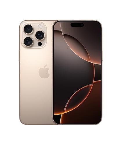 Apple iPhone 16 Pro Max, 256GB, Desert Titanium - T-Mobile (Renewed) - Image 1