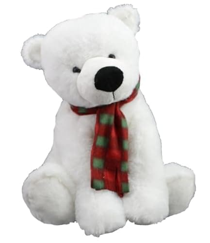 Plush Toys Wanderland Nanook The Polar Bear 16 inch Plush Toy - Soft and Cuddly White Stuffed Animal Bear, Large Arctic Teddy Bear for Kids, & Toddlers, Ideal Winter Gift or Birthday Surprise thumbnail 4