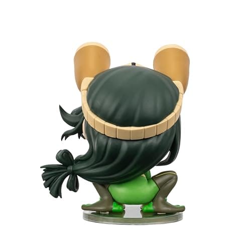 Total Anime Tsuyu Asui (Kawaii) - 4-Inch Scale Articulated Mini-Figure with Display Base thumbnail 4