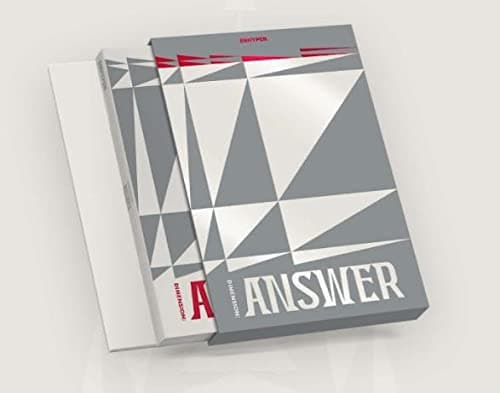Kakao M ENHYPEN - DIMENSION : ANSWER Album+Folded Poster+Extra Photocards Set (TYPE 1 ver.) - Image 1