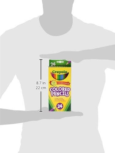 Crayola Colored Pencil 24 count each (Pack of 2) thumbnail 2