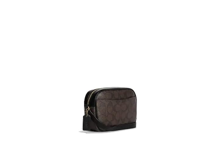 Coach Women's Mini Camera Bag (IM/Brown/Black), Black, 1 Count (Pack of 1) thumbnail 2