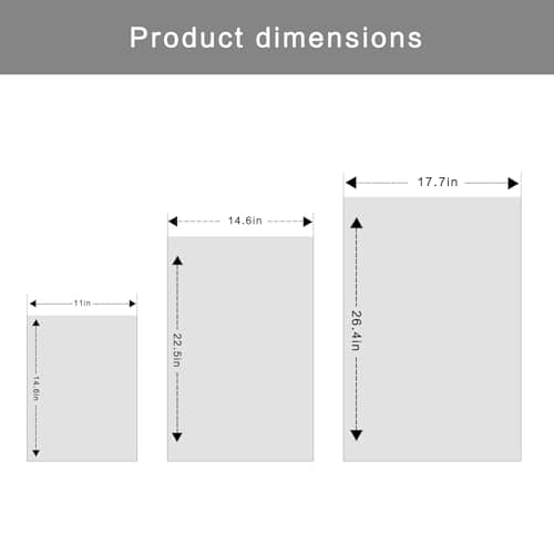 AMAATE Black Metal Wall Art, 4 Pieces Minimalist Geometric Mountain Line Art Sculpture, Hollowed Out Abstract Modern Metal Hanging Decor for Living Room Bedroom Office 14.6" X 22.5" in thumbnail 3