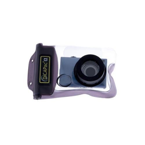 DicaPac WP110 5.7 x 3.7 Small Alfa Waterproof Digital Camera Case with Optical Lens (Clear) thumbnail 5