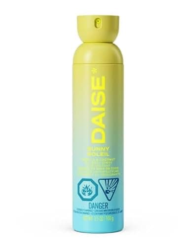 Daise Vanilla Coconut Body Spray and Deodorant, Aluminum-Free, 24 Hour Protection, 3.5 Oz - Image 1