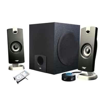 Cyber Acoustics CA-3090 2.1 Speaker System with Subwoofer with 18W of Power – Easy Setup and Convenient Controls, Great for Music, Movies, and Gaming thumbnail 4