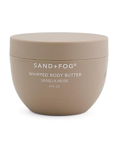Sand + Fog Whipped Body Butter, Vanilla Musk Scent, 8 Fl Oz - Image 1