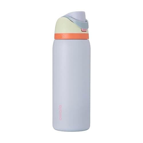 Owala FreeSip Insulated Stainless Steel Water Bottle with Straw for Sports and Travel, Leak Proof, BPA-Free, 945ml, Beach House - Image 1