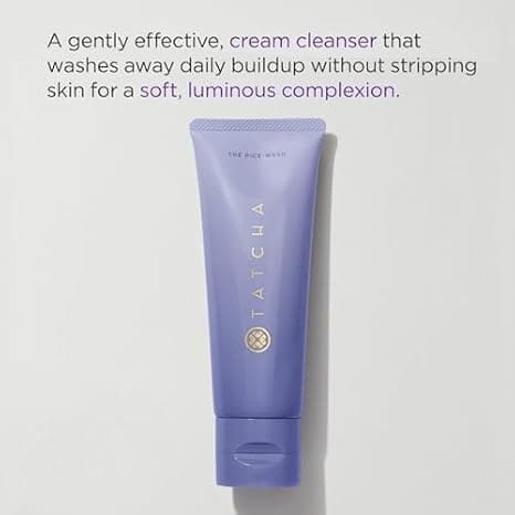 TATCHA The Rice Wash Travel Size | Soft Cream Facial Cleanser Washes Away Buildup Without Stripping Skin For A Soft, Luminous Complexion | 1.7 oz thumbnail 4