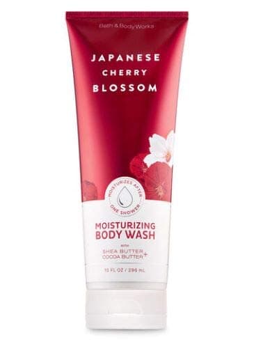 Bath and Body Works - Japanese Cherry Blossom - Moisturizing Body Wash, Fine Fragrance Mist and Ultra Shea Body Cream - 3 pc - Gift Set (2020)) thumbnail 2