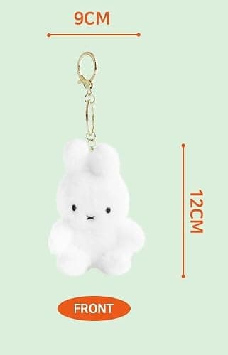 MSGlobal Cute Plush Keychain for Bag, Backpack, About 5 Inches thumbnail 2