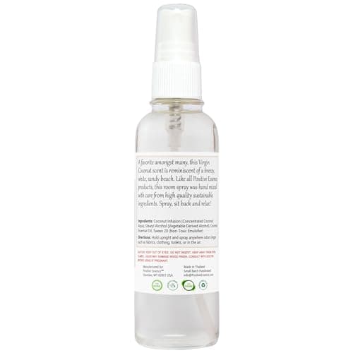 Virgin Coconut Linen and Room Spray, Natural Aromatic Mist Made with Pure Virgin Coconut Oil, Relax Your Body & Mind, Perfect as a Bathroom Air Freshener Odor Eliminator thumbnail 8