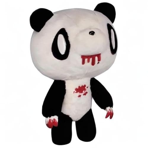 Great Eastern Entertainment Gloomy Bear and Gloomy- Black White Gloomy Bear Plush 8" H thumbnail 2