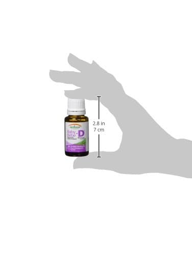 Jamieson Baby Vitamin D3 Drops 400 IU, Supports Baby's Development, Immune Health, Healthy Bones and Teeth. Pure and Premium Formula, Non-GMO, Gluten-Free, Lactose-Free, No Artificial Colours, Flavours or Preservatives, 360 Drops thumbnail 6