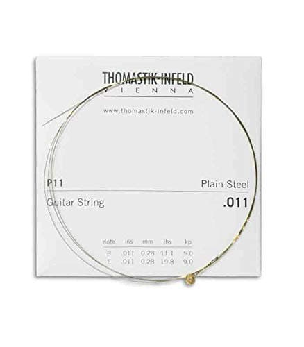 Thomastik 676717 Saiten für E-Gitarre Jazz Swing Series Nickel Flat Wound, Satz JS111 Light .011-.047w thumbnail 4