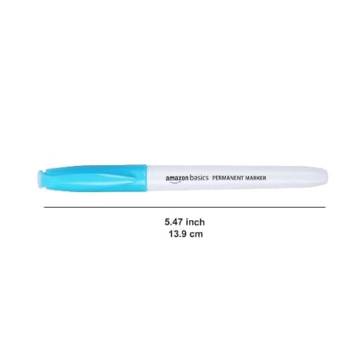 Amazon Basics Fine Tip Point Permanent Markers for Office, School, and Home Use, Assorted Colors, 24 Pack thumbnail 3