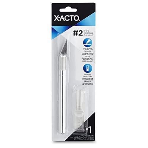 X-ACTO #2 Knife with Safety Cap, Sharp, Durable, Precision Knife, 1 Count - for Medium Cutting and Trimming thumbnail 9