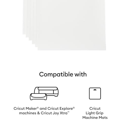 Cricut Clear Vinyl Sticker Paper (40 Transparent Sheets, 8.5x11), Printable Stickers For Inket Printer - Compatible with Cricut Maker, Explore, & Joy Xtra Machines thumbnail 6