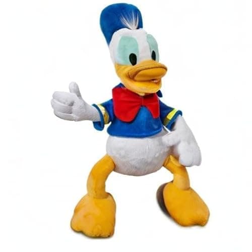 Disney Store Official Donald Duck Medium Soft Toy for Kids, Cuddly Character with Fuzzy Texture and Embroidered Details, Disney Plushy Suitable for All Ages. thumbnail 5