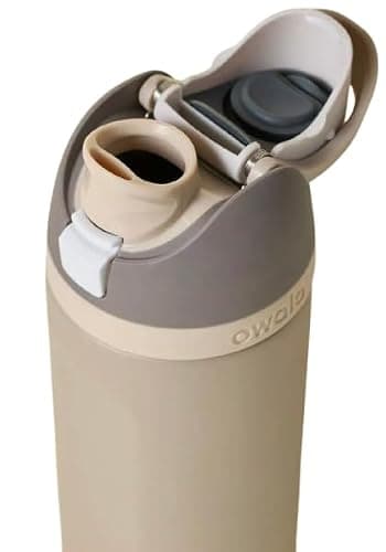 Owala FreeSip Insulated Stainless Steel Water Bottle with Straw for Sports, Travel, and School BPA-Free Sports Water Bottle, 24 oz, Down To Earth thumbnail 2