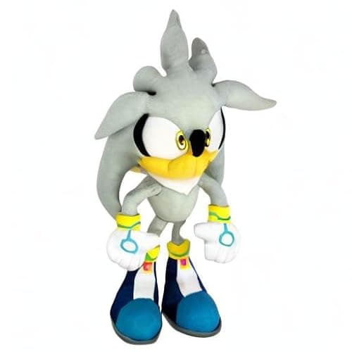 Great Eastern GE-98960 Sonic The Hedgehog 13" Plush Doll, Silver thumbnail 3
