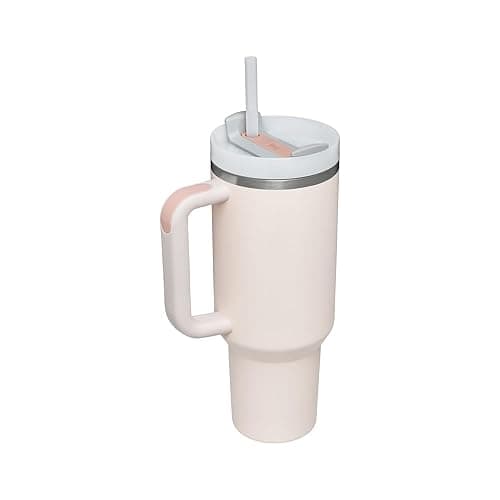STANLEY 1913 Quencher H2.0 FlowState Tumbler 1.2L - Rose Quartz | Cold For 11 Hours - Iced For 48 Hours - Stainless Steel Tumbler With Straw, Handle And Lid - Dishwasher Safe Travel Mug thumbnail 4