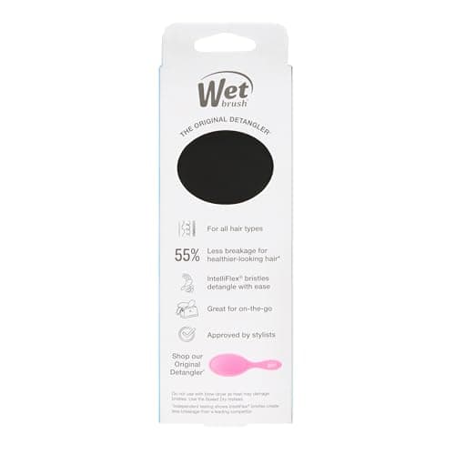 Amazon.com : Wet Brush Mini Detangler Hair Brush, Black Frost, Detangling Travel Hairbrush, Ultra-Soft IntelliFlex Bristles Glide Through Tangles with Ease, Pain-Free, All Hair Types : Beauty & Personal Care thumbnail 13